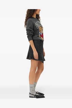 Ganni Bear Wool Crewneck Sweater