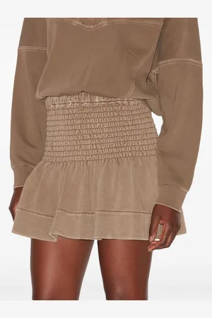 Marant Etoile Pacifica Cotton Sweat Skirt