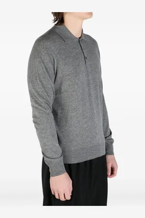 The Row Judi Cashmere Polo Shirt