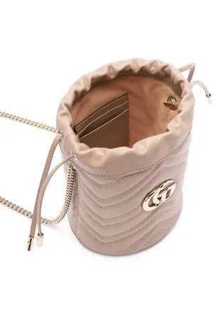 Gucci Gg Marmont Mini Leather Bucket Bag
