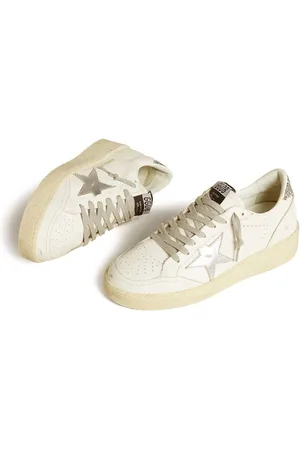 Golden Goose Ball Star Leather Sneakers