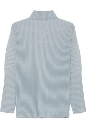 Issey Miyake Pleated Zipped Shrit