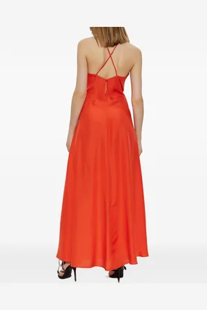 FORTE FORTE Long Silk Slip Dress