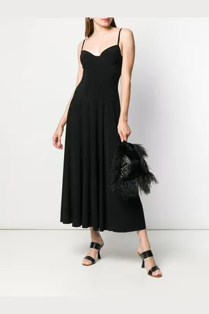Norma Kamali Pleated Long Dress