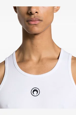 Marine Serre Moon Cotton Tank Top