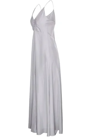 FORTE FORTE Long Silk Slip Dress