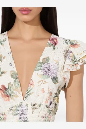 ALICE+OLIVIA Kessie Cotton Jumpsuit