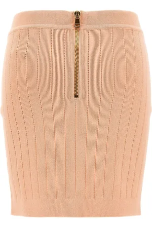 Balmain Knitted Mini Skirt
