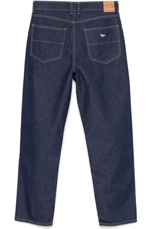 Maison Kitsuné Straight-leg Denim Jeans