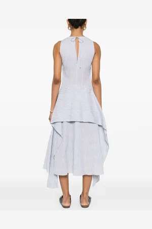 Loewe Cotton Blend Midi Dress