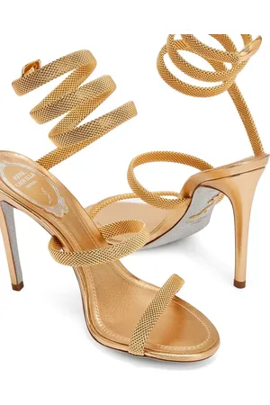 RENE CAOVILLA Cleo Heel Sandals