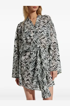 Missoni Zig Zag Print Short Cover Up