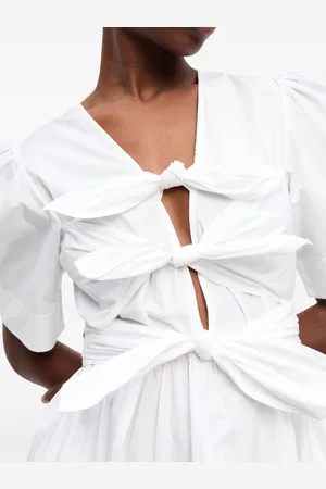 Ganni Organic Cotton Midi Dress