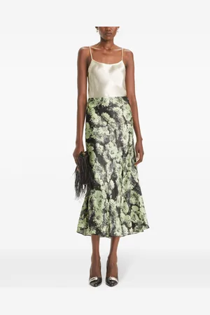 Tory Burch Printed Long Skirt