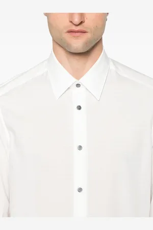 Emporio Armani Allover Logo Cotton Shirt