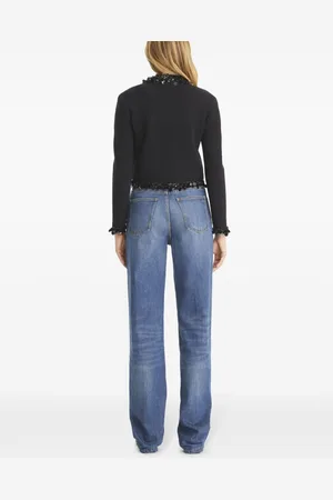 Tory Burch Sequined Wool Caridgan