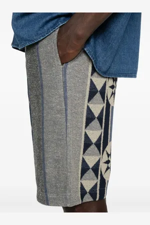Loewe Jacuqard Cotton Blend Shorts