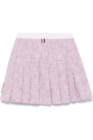 Thom Browne Rwb Cotton Mini Skirt