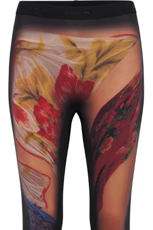 Marine Serre Draped Statue Leggings