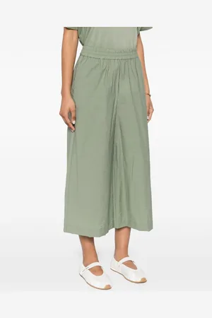 Loewe Cotton Blend Cropped Trousers