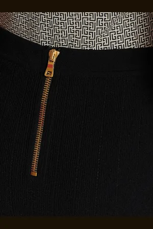 Balmain Knitted Mini Skirt