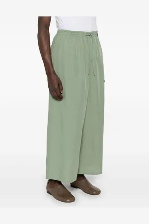 Loewe Linen Blend Cropped Trosuers