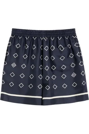 VALENTINO Silk Bermuda Shorts