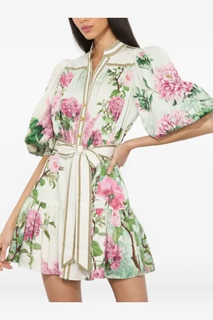 ALICE+OLIVIA Cora Cotton Mini Dress
