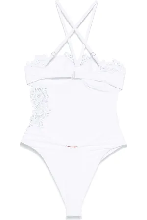 ERMANNO SCERVINO Lace Detail Swimsuit