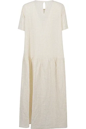 Apuntob Linen Long Dress