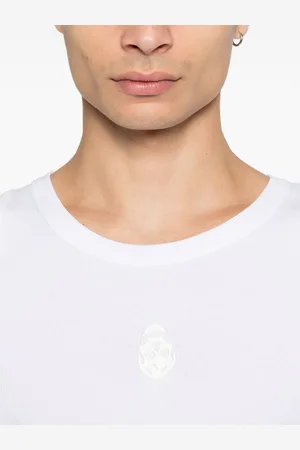 Alexander McQueen Skull Cotton Tank Top