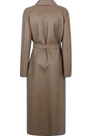 Fendi Leather Coat