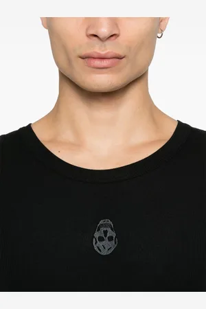 Alexander McQueen Skull Cotton Top