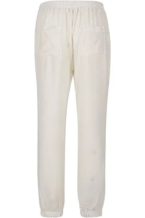 Gold Hawk Velvet Sweatpants