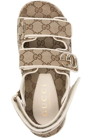 Gucci Gg Supreme Slingback Sandals