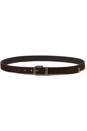 Brunello Cucinelli Reversed Leather Belt