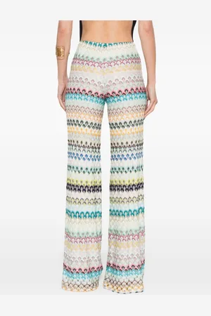 Missoni Printed Wide-leg Trousers