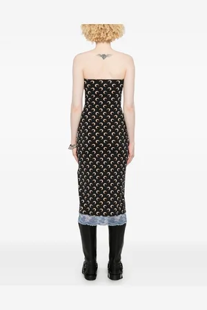 Marine Serre Moon Bustier Dress