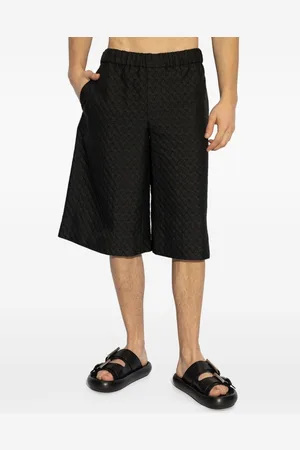 Alexander McQueen Skull Print Bermuda Shorts