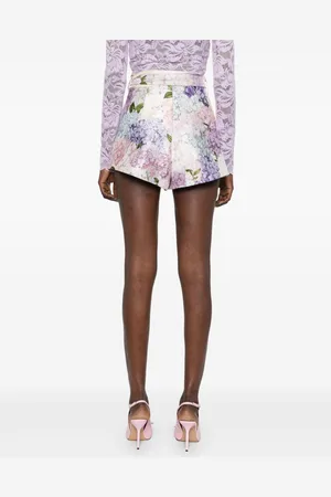 ZIMMERMANN Printed Silk Shorts