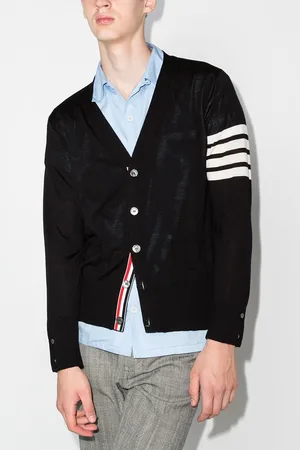 Thom Browne 4bar Wool Cardigan