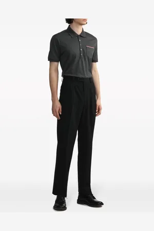 Thom Browne Rwb Cotton Polo Shirt