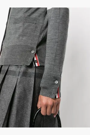 Thom Browne 4bar Wool Cardigan