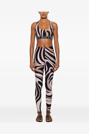 Puccini Printed Gym Bra