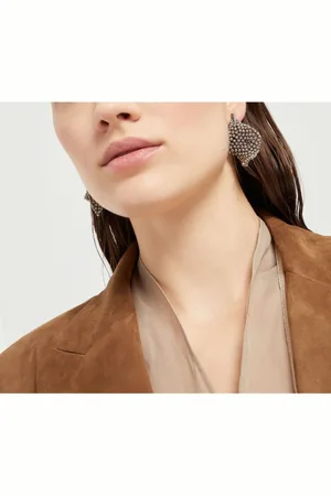 Brunello Cucinelli Sculptured Earrings