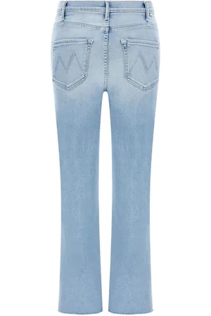 Mother The Hustler Ankle Fray Denim Jeans