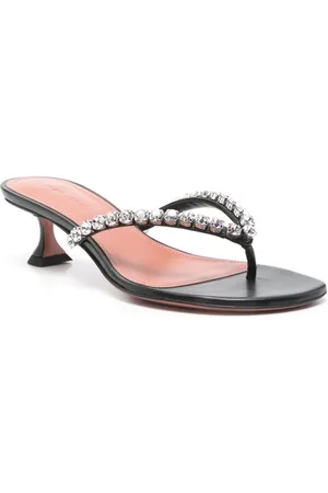 Amina Muaddi Gigi Thong Sandals