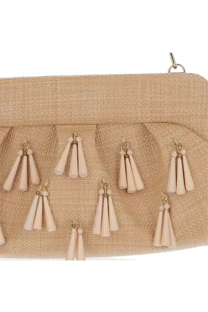 THEMOIRÈ Emera Fringed Clutch