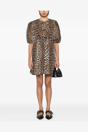 Ganni Organic Cotton Mini Dress
