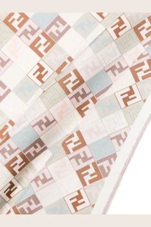 Fendi Printed Silk Foulard